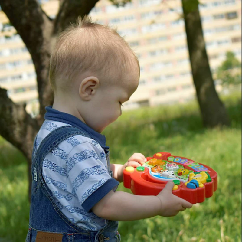 Teclado Infantil com Som de Animais