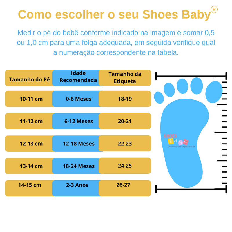 Sapatinho Confort Shoes Baby ®