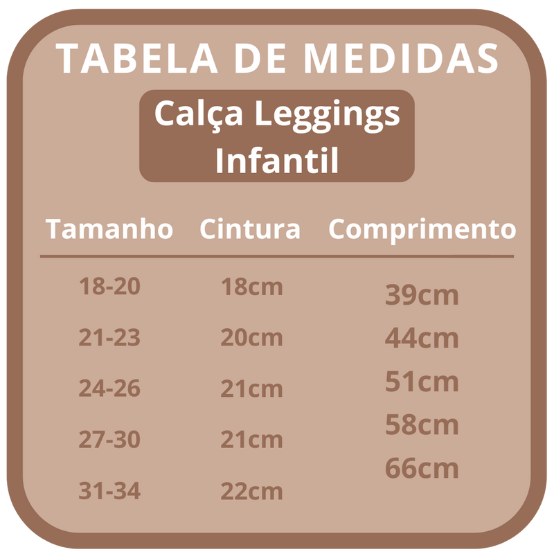 Calça Leggings c/ Laço Infantil